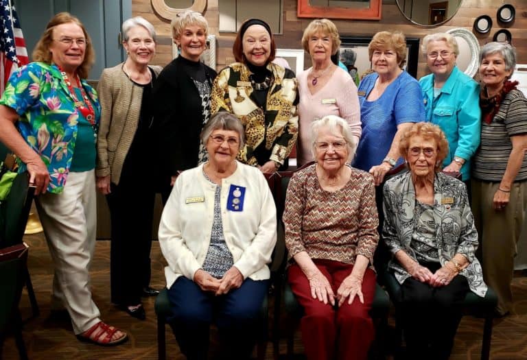 Long Time Members And Past Presidents Were Honored At The Womans Club Of Vista North County