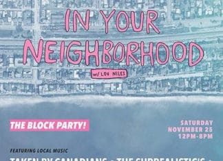 In Your Neighborhood w/ Lou Niles Free Block Party Nov 25th