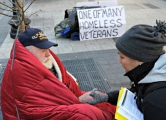 Rotary Clubs Host Clothing Drive for Homeless Veterans