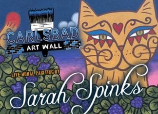 Carlsbad Art Wall Painted Live This Weekend