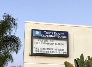 Temple Heights Elementary now T.H.E. Leadership Academy