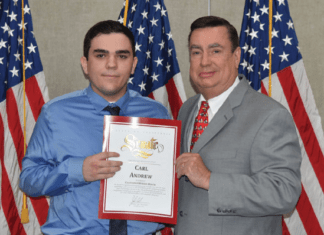 Classical Academy High School Student Recognized as a “California Hero”