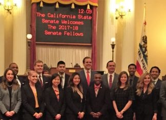 Applications for the 2018-2019 California Senate Fellows