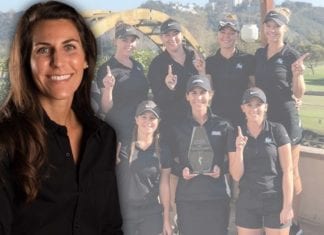 Johnson Enjoys her Swing as a Golf Coach