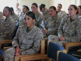 First Female Marine Students Arrive at SOI-West