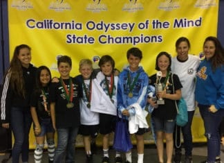 Pac Rim Odyssey of the Mind Team Headed to World Final