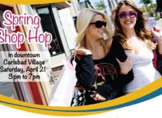 Carlsbad Village Association Spring Shop Hop April 21st