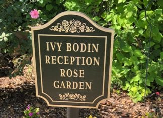 Ivy Bodin Reception Rose Garden Tea Party and Grand Opening