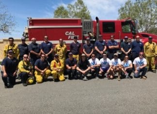 San Marcos Firefighters Help CSUSM Students Test Drone Technology