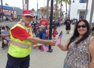 Going To The Parade – Eat Here