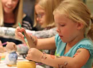 Free Pottery Painting for Teens at Oceanside Public Library