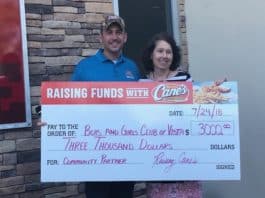 Giving Back First ‘Raising Cane’s Chicken Fingers’