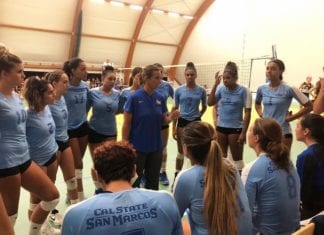CSUSM Volleyball Ends European Tour With a Clean Sweep