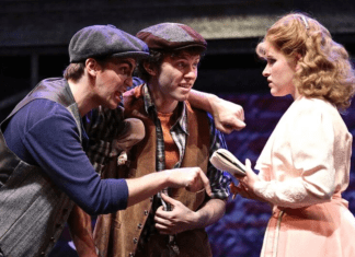 Why LIVE is so much better. NEWSIES at Moonlight Amphitheater