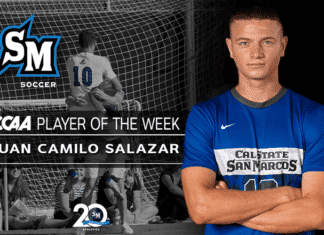 Player of the Week Juan Camilo Salazar