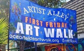First Friday Art Walk Oceanside, June 7th