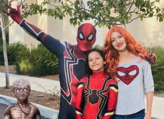 Trick or Treat Was the Word of the Day Around Vista