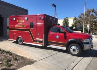 Two New Ambulances to Serve the Residents of Vista VIDEO