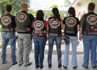 Bikers Against Child Abuse at Woman’s Club of Vista GFWC Luncheon Everyone is Welcome
