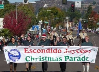 The 68th Annual Escondido Christmas Parade “Wild About Christmas December 8th