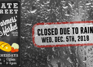Farmers’ Market Cancelled Today | Holiday Cheer in the Village