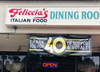 Feliccia’s Italian Restaurant and Deli Closing December 12th 2018 Watch VIDEO