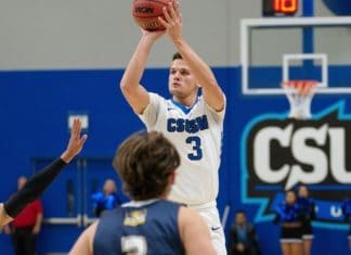 Cougars Victorious Over Third-Place Lumberjacks, 91-72