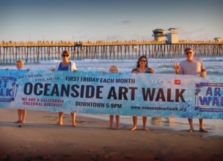 Oceanside First Friday Art Walk, March 1st