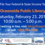 Oceanside Free Tax Event