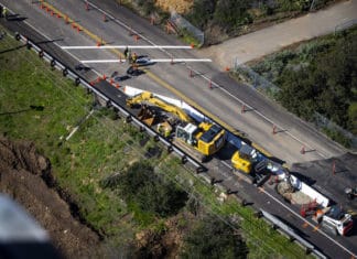 Sink Holes on Carnes Road, Near Santa Margarita School