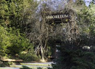 Groundbreaking Ceremony for Hunter Arboretum Trails Improvement Project