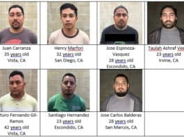San Diego Human Trafficking Task Force Arrests 7 Men