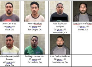 San Diego Human Trafficking Task Force Arrests 7 Men