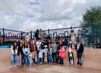 Skateboarders Show Respect by Cleanup of the Two Skate Parks