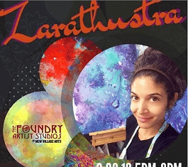 Zarathustra Art Exhibition And Reception At New Village Arts Foundry
