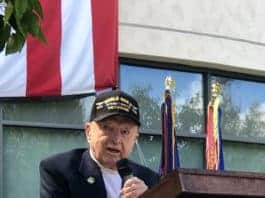 Hero Fighter Pilot and WWII, Korea and Vietnam Veteran Spoke at Vista Memorial Day Ceremonies