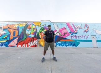 Palomar Dedicates New Campus Mural by Renowned L.A. Artist Man One