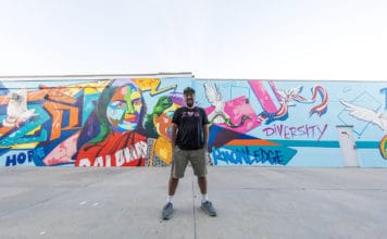 Palomar Dedicates New Campus Mural by Renowned L.A. Artist Man One