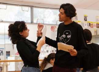 Students, Law Enforcement Stage Play to Warn of Human Trafficking