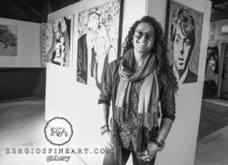 Sergio’s Fine Art is at Summer Kick-Off Fundraiser at the Fallbrook VFW Post 1924