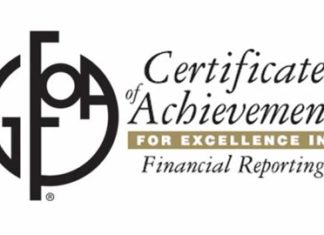 San Marcos Earns Certificate of Achievement for Excellence in Financial Reporting