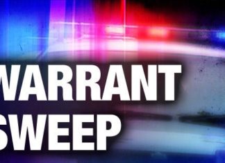 Sheriff Conducted Warrant Sweep Today