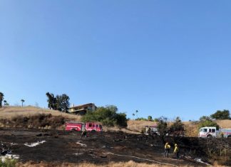 San Pasqual Fire September 16, 2019