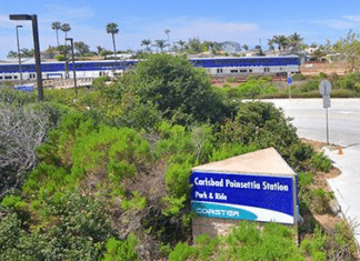 Poinsettia COASTER Station Construction Continues