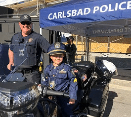 Making Memories With Carlsbad PD At Halloween In the Village
