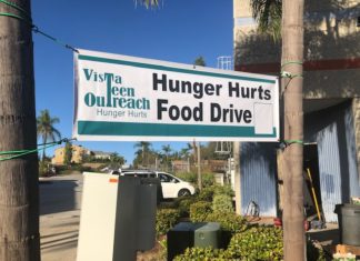 Vista Teen Outreach Feeds 220 Families