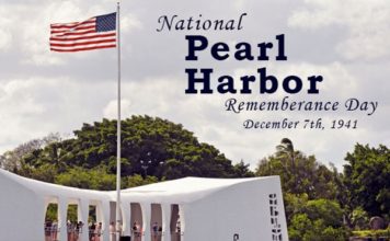 Local Young Marine Lays Wreath in Pearl Harbor Day Remembrance