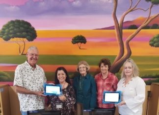 Escondido Library Donates NEW AWE Early Learning Stations and AWE Early Learning Tablets