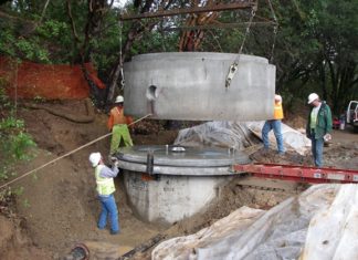 Construction of New Oceanside Blvd. Sewer Lift Station