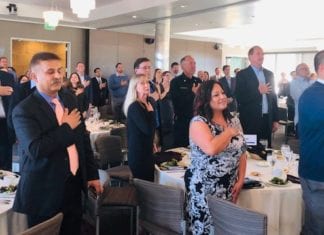 Tri-City Chief Dr. Gene Ma and SD Chamber CEO Jerry Sanders Spoke to Community Leaders